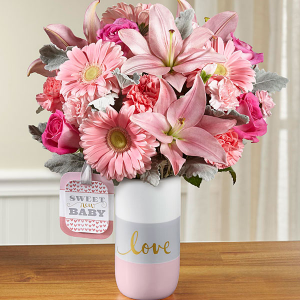 Sweet Baby Girl™ Bouquet by Hallmark in Clarksville, TN | FLOWERS BY TARA AND JEWELRY WORLD Sweet Baby Girl™ Bouquet by Hallmark in Clarksville, TN | FLOWERS BY TARA AND JEWELRY WORLD