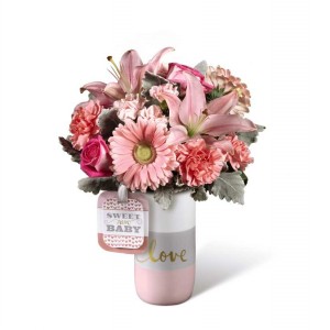 Sweet Baby Girl FTD® Bouquet by Hallmark