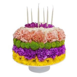 Sweet Birthday Cake flowers