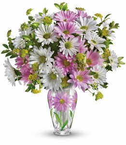 Sweet Blossoms Home Vase Arrangment