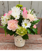 Sweet Bunny Easter Vase