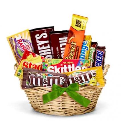 sweet candy basket gifts basket