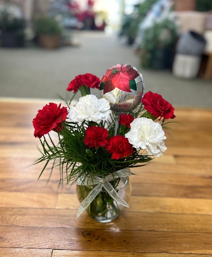 Sweet Christmas Love vase