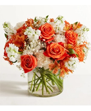 Sweet Citrus Bouquet assorted flowers