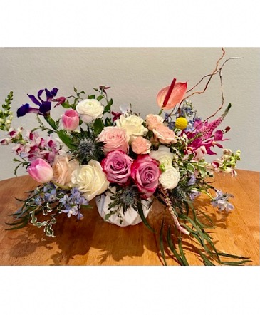 Sweet Clementine Floral Arrangement in Laguna Niguel, CA | Reher's Fine Florals And Gifts