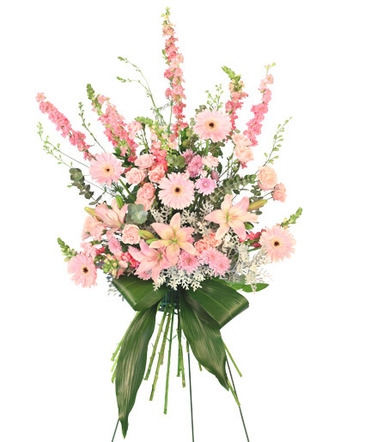 Sweet Dreams Standing Spray in Ozone Park, NY | Heavenly Florist