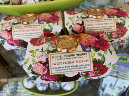 Sweet floral melody body soap bar