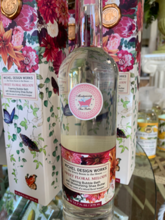Sweet floral melody bubble bath