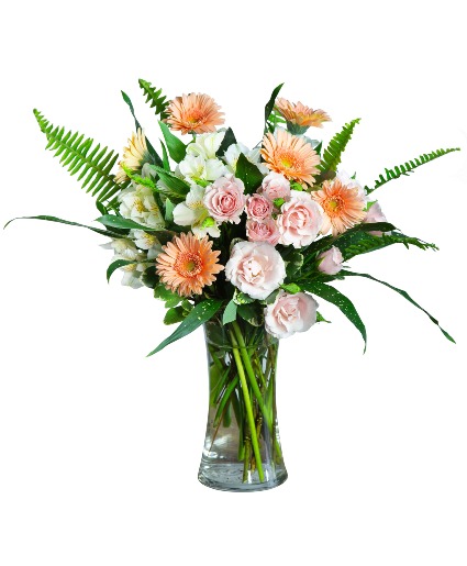 Sweet Gerbera Baby All Around Arrangement