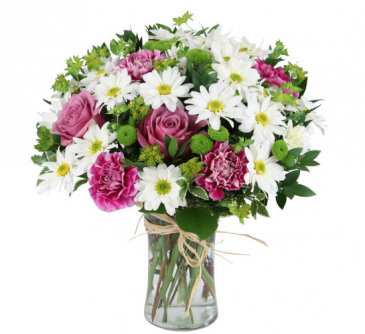 sweet gesture vase arrangement