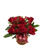 Sweet Harmony Rose Basket Basket