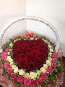 Sweet Heart Basket