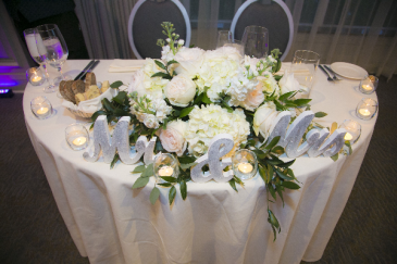 Sweet Heart Table Centerpiece  in Margate, FL | THE FLOWER SHOP OF MARGATE