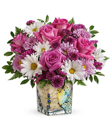 Vintage Butterfly Bouquet  in Winnipeg, MB | MYRA ROSE FLORIST