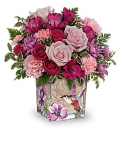 Sweet Hummingbird  Floral Arrangement