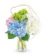 Sweet Hydrangea Flower Arrangement