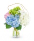 Sweet Hydrangea Flower Arrangment