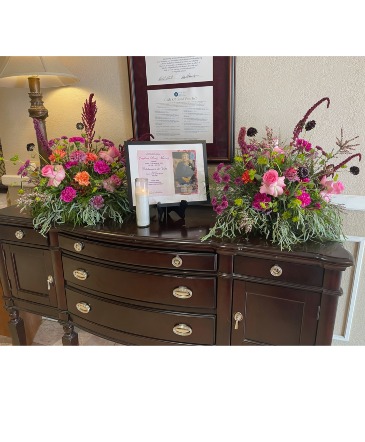 Sweet Josefina   (2 arrangements shown in photo )  in Garland, TX | Flowerly
