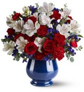 Sweet Liberty Bouquet Free Candy with Purchase