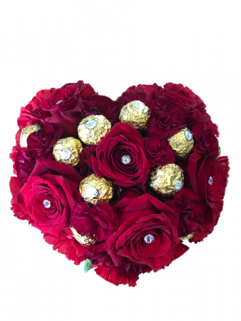 SWEET LOVE HEART BOUQUET