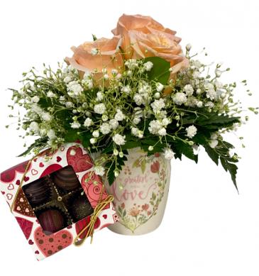Sweet Love Mug Valentines Day Special in Lewiston, ME | BLAIS FLOWERS & GARDEN CENTER