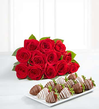 Sweet Love Roses and Chocolates  