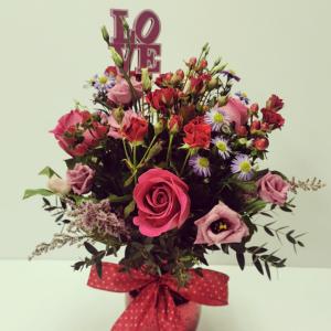 SWEET LOVE Vase Arrangement