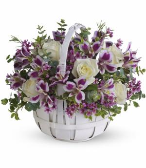 Sweet Moments Basket Funeral Flowers