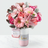Sweet New Baby Girl by Hallmark Vase Arrangement