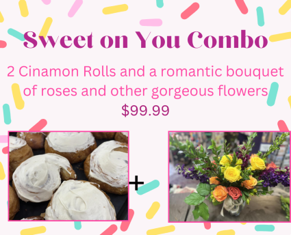 Sweet on You Combo Valentines arrangement