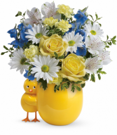 "SOLD OUT" Sweet Peep Bouquet - Baby Blue 