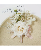 Sweet Pink Boutonniere
