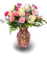Sweet PInk Vase Arrangement 