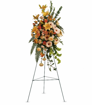 Sweet Remembrance Spray Standing Easel