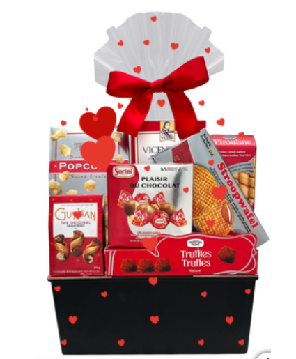 Sweet Revelations Gift Basket Chocolate gift basket 