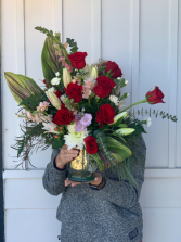 Sweet Romance Fresh Arrangement 