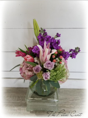 Sweet Romance Vase Arrangement in Helena, AL | The Petal Cart Sweet Romance Vase Arrangement in Helena, AL | The Petal Cart