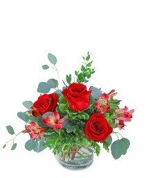 Sweet Rouge Flower Arrangement