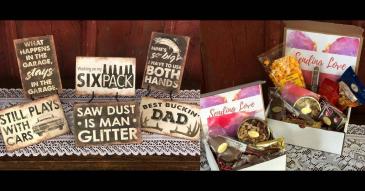 Sweet & Salty Mans Box Gift Boxes
