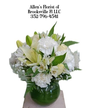 Sweet Serenity  Fresh cut flowers in a vase