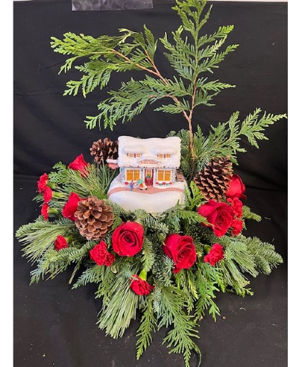 Sweet Shop- Thomas Kinkade Table Arrangement