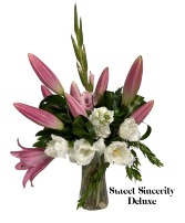 Sweet Sincerity - Deluxe Vase Arrangement