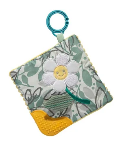 Sweet Soothie Daisy Crinkle Teether