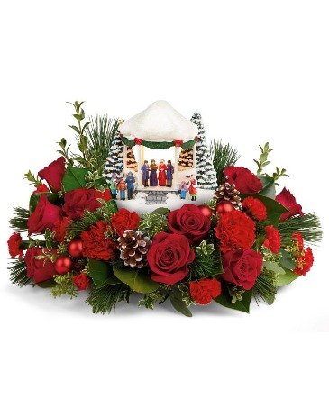 Sweet Sounds of Christmas Arrangement in Ballston Spa, NY | Briarwood Flower & Gift Shoppe