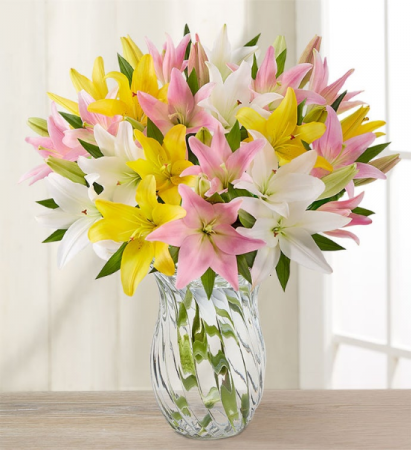 Sweet Spring Lilies for Mother's Day 