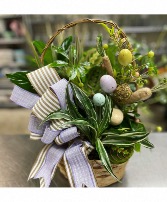Sweet Spring Plant Basket 