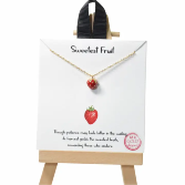 Sweet Strawberry Necklace 