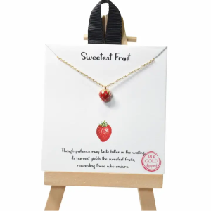 Sweet Strawberry Necklace 