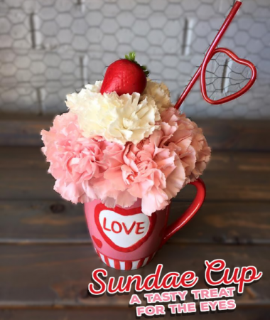 Sweet Sundae Cup Valentine's Day
