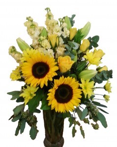 Sweet Sunshine Flower Arrangement in Riverside, CA | Willow Branch Florist of Riverside